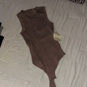 Altar'd State Ribbed Bodysuit